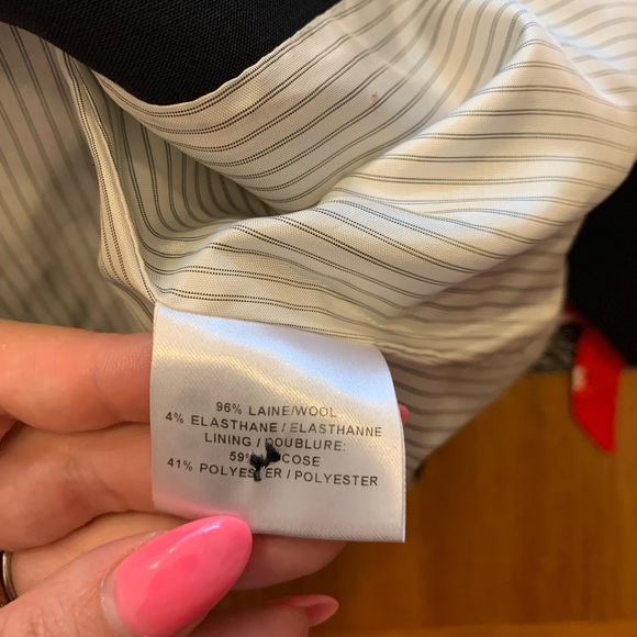 Judith and Charles black single button suit jacket - Picture 6 of 7